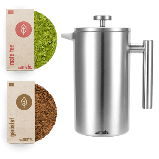 french press mate tee set