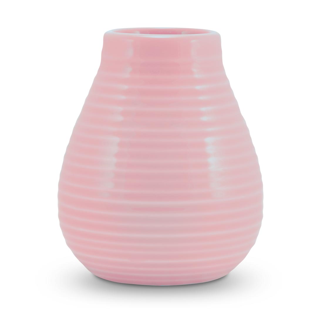 Kalebasse Keramik rosa