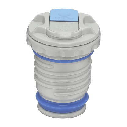 Thermos Automatikverschluss grau