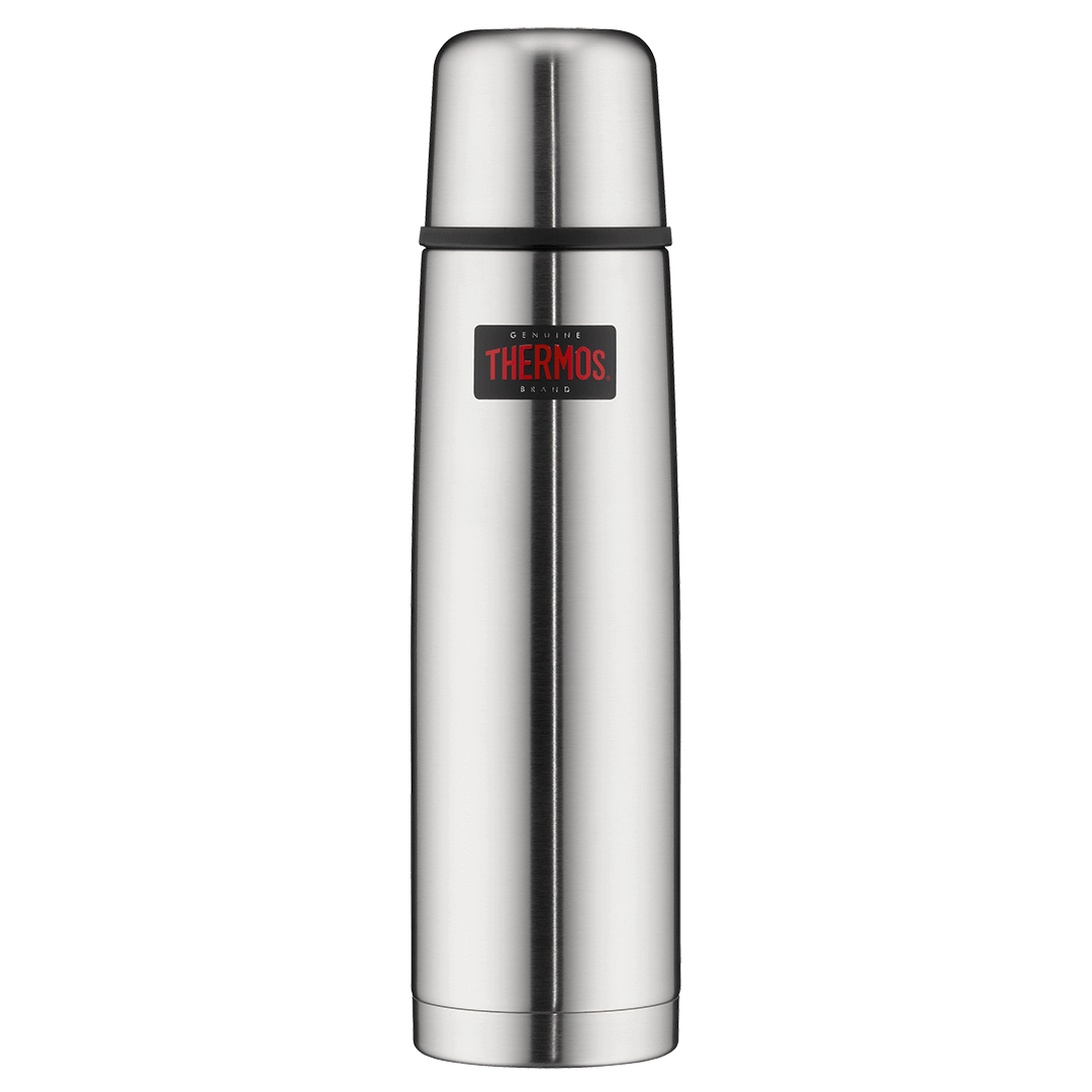 thermos light & compact Thermoskanne Silber Edelstahl caámate